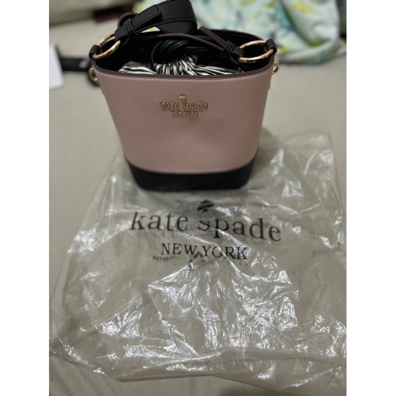 PRELOVED KATE SPADE BUCKET PINK