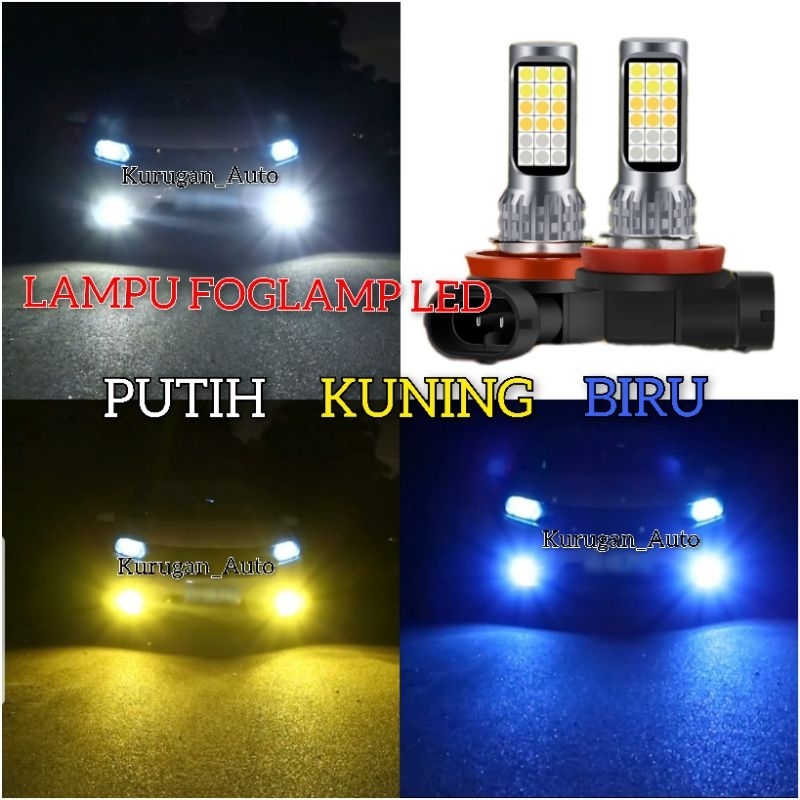 LAMPU FOGLAMP LED H8 H11 H16 AVANZA ERTIGA SIGRA CALYA AGYA AYLA RAIZE ROCKY EXPANDER MIRAGE