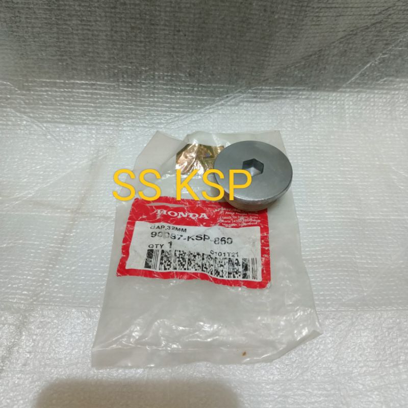 cap 32mm baud baut tutup blok bak magnet maknit megapro new mono shock cb verza crf 150 ori 90087 ks