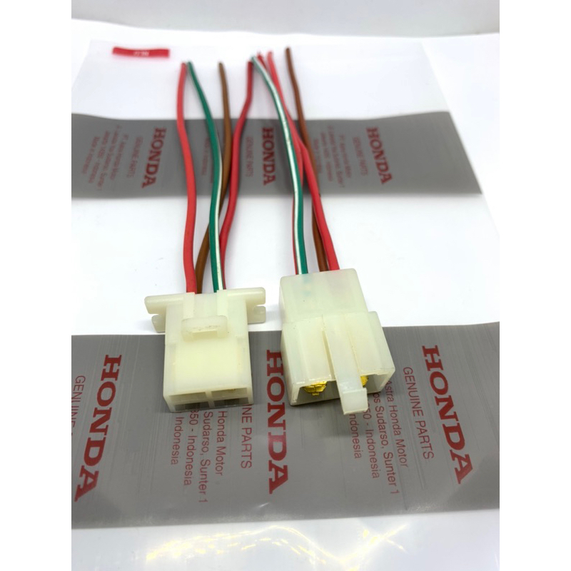 soket kabel spull spul honda tiger 2000 pin 4 original