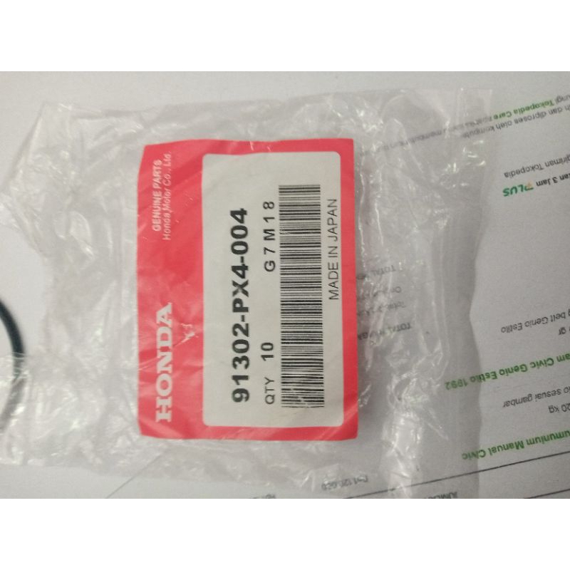 ORING SIL NOKEN AS BLAKANG JAZZ CITY MOBILIO BRIO BRV HRV