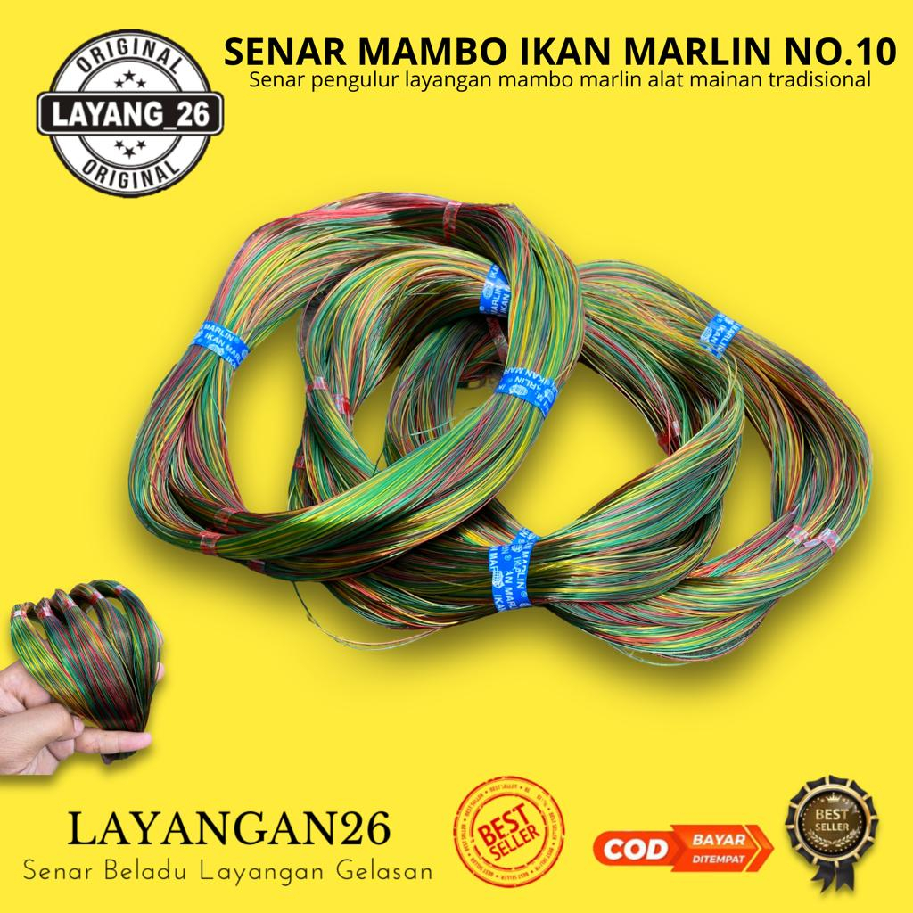 SENAR MAMBO IKAN MARLIN NO.10 GROSIR LAYANGAN26