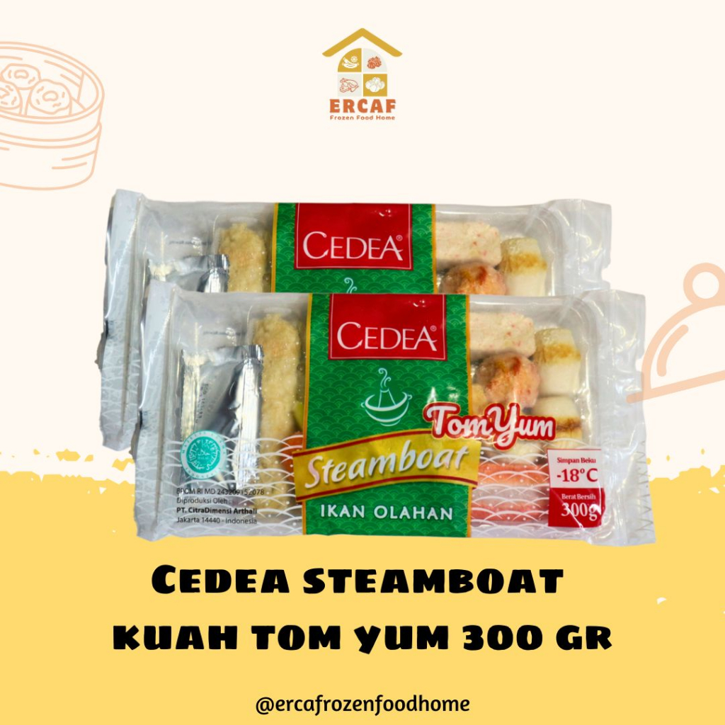 

CEDEA STEAMBOAT TOM YUM PACK 300 GR