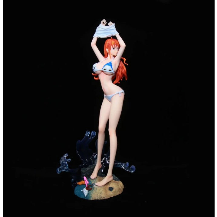 Action Figure One Piece Nami Swimsuit Diamond Studio Cast Off