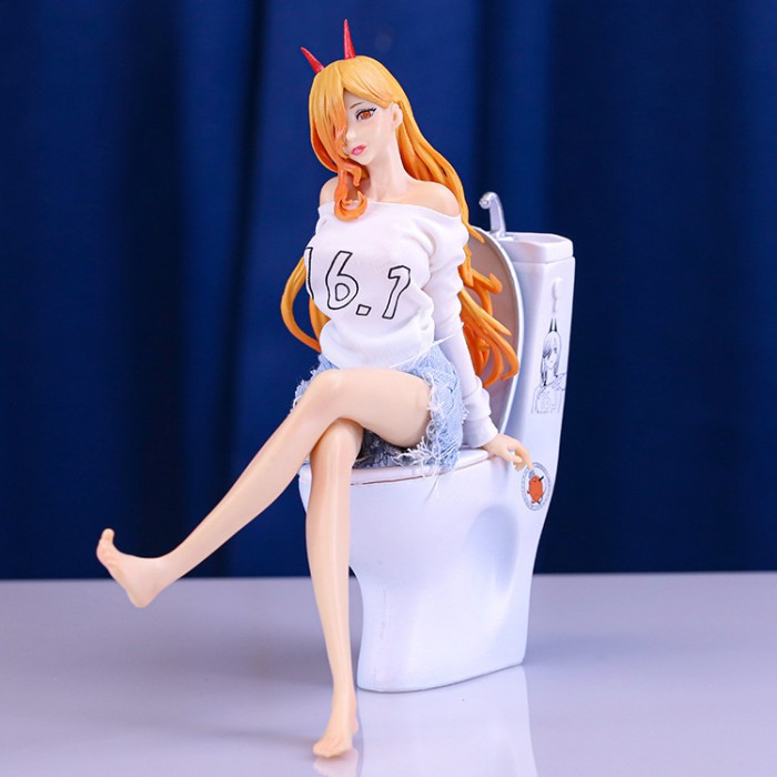 Action Figure Chainsaw Man Power Cast Off Toilet Scene Shibuya Scramble