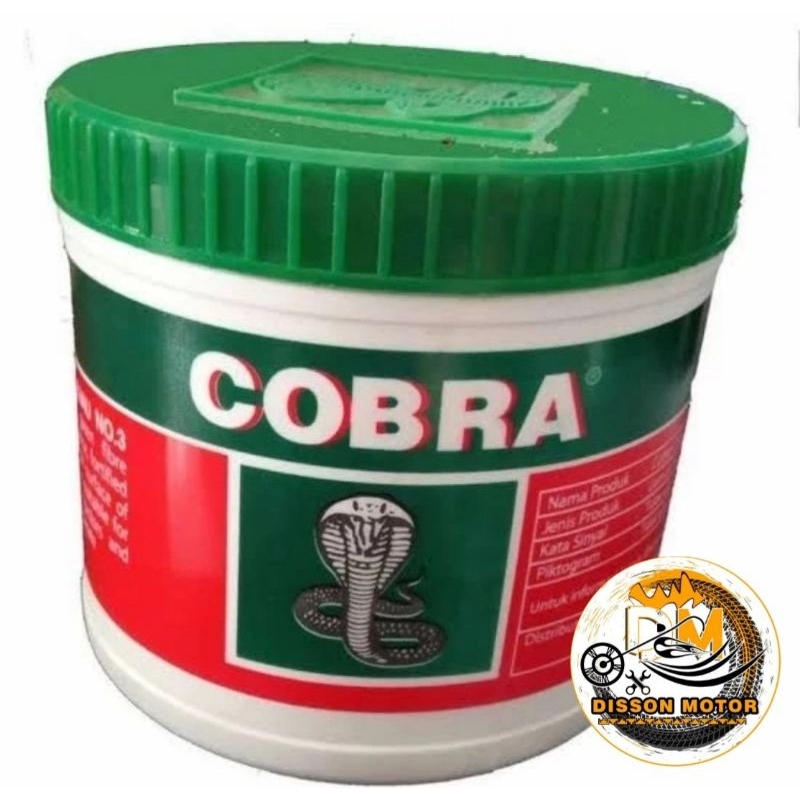Gemuk Cobra Grease Stempet Gemuk Hijau Gold Biru 450Gram