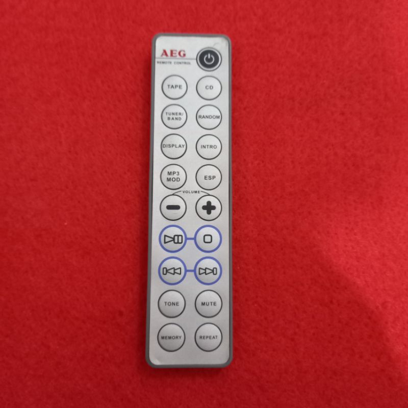 Remote Tape CD Compo AEG Original Asli .