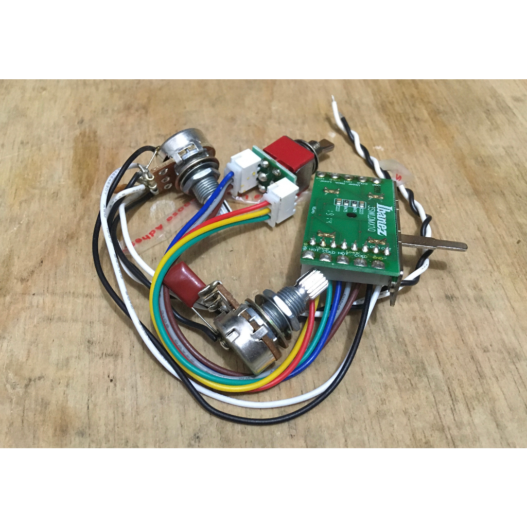 Wiring Gitar Ibanez 3SWLSC 5 Way Switch ORIGINAL