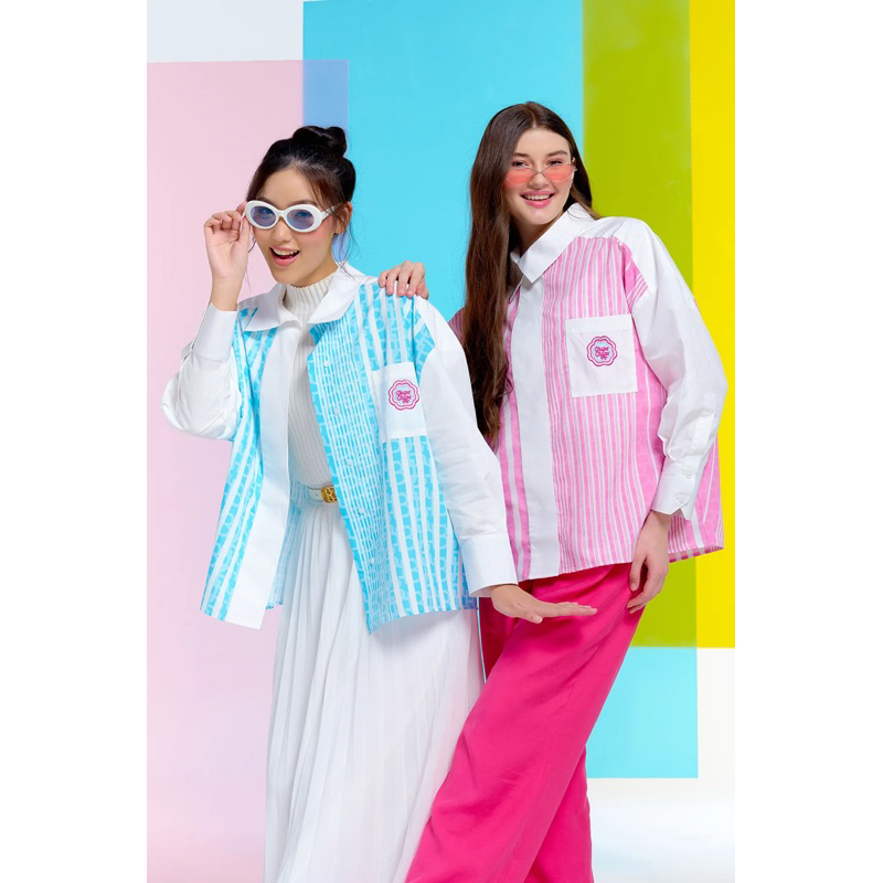 Benang Jarum-Chupa Chups Collar Shirt