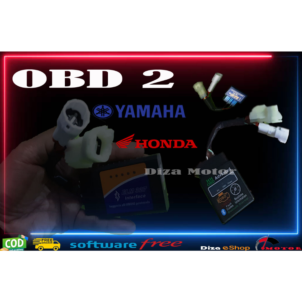 Termurah Alat Diagnostik diagnosa lengkap untuk sepeda motor injeksi YAMAHA dan HONDA