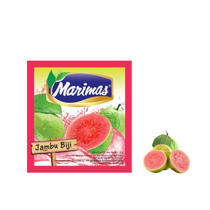 

Mouseman - MARIMAS Jambu Biji Minuman Serbuk Rasa Jambu Biji 7gr 1 PCS