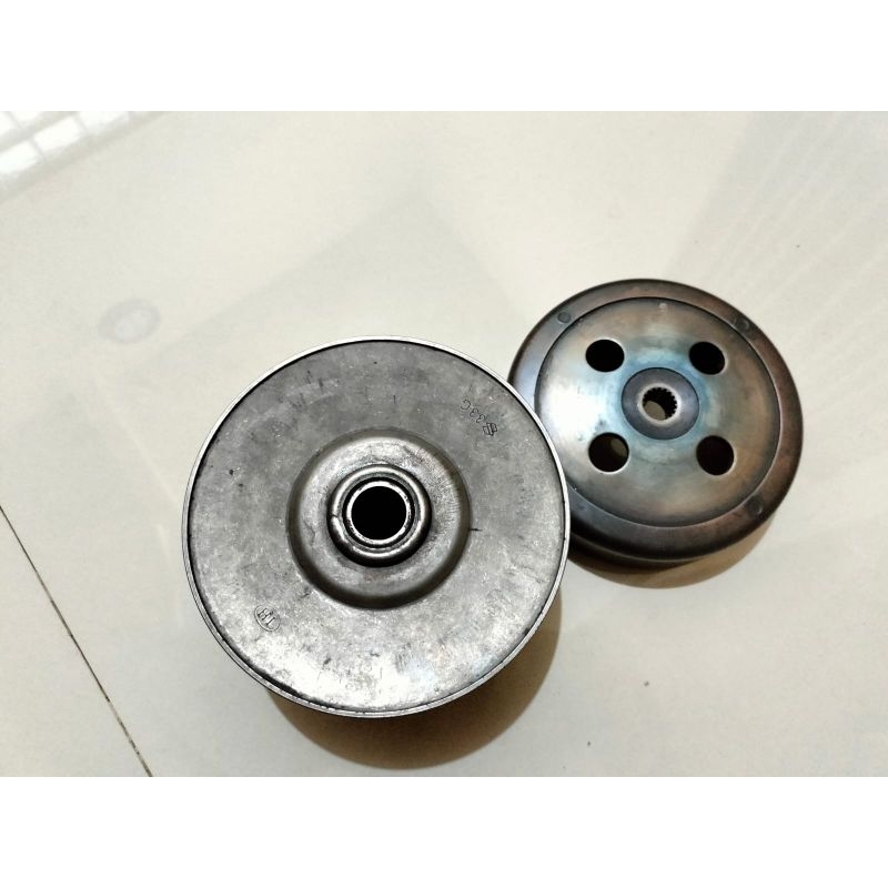 Kampas ganda kopling pulley belakang Suzuki skywave original