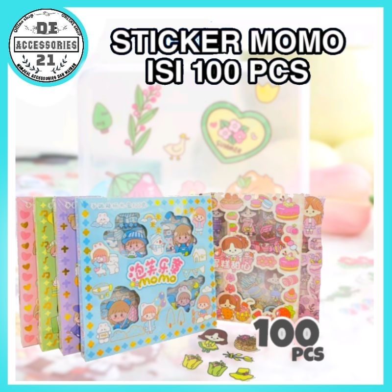 

STICKER MOMO PRAKTIS WATERPROOF 100 PCS