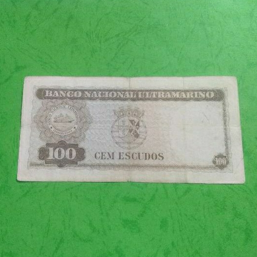 Uang Kuno Asing Timor 100 Escudos Kondisi baik