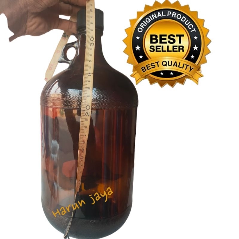Botol kaca 4 liter/ botol beling jumbo