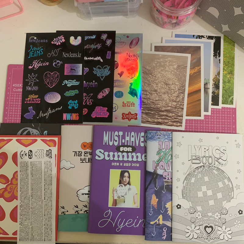 Newjeans Hyein Beach Bag Sharing