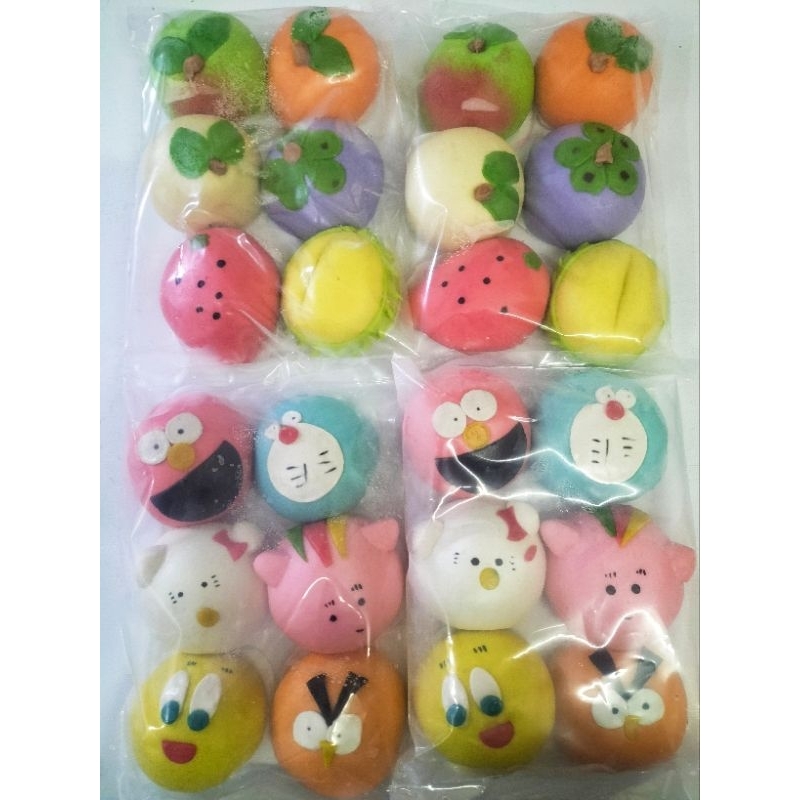 

Bakpao karakter isi coklat random varian