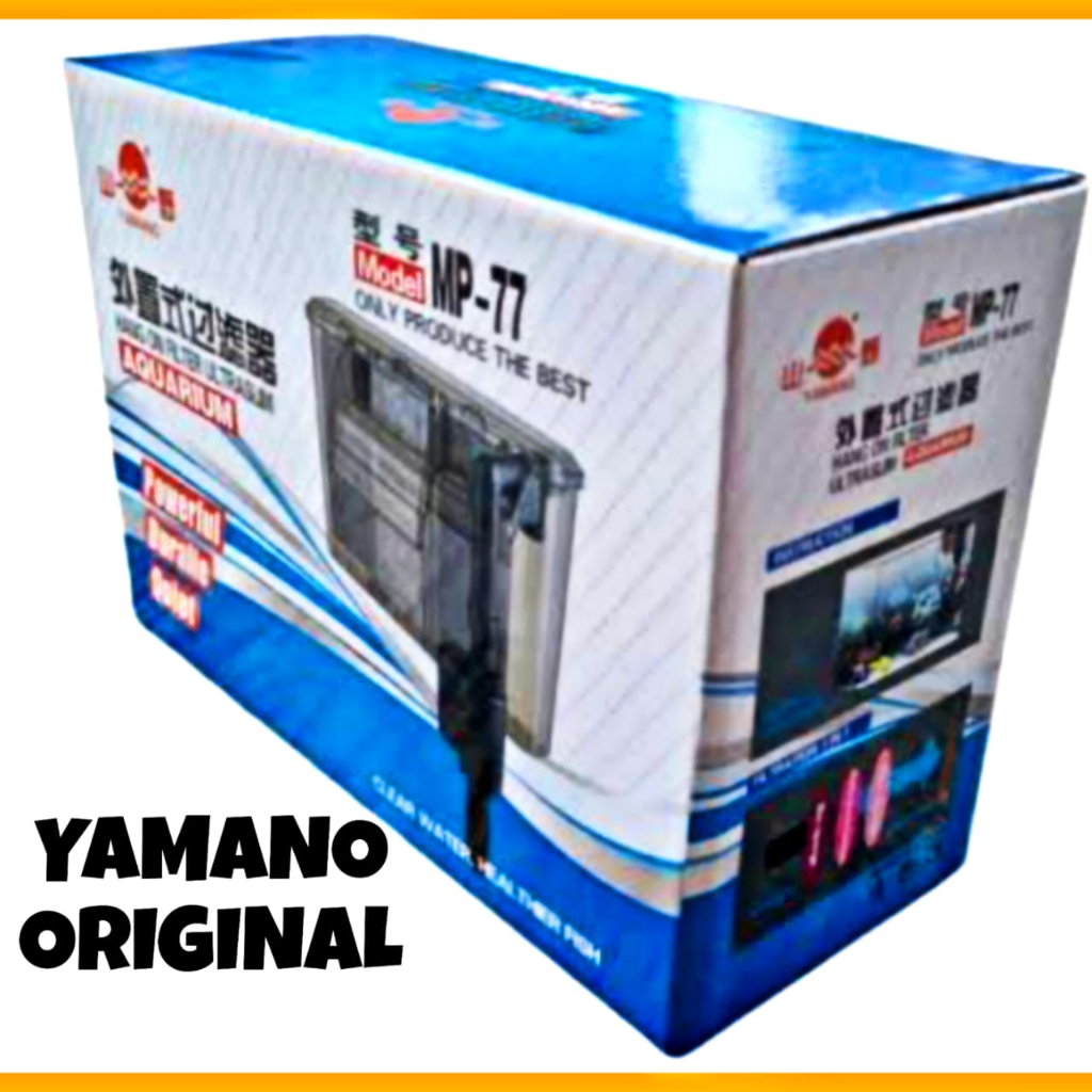 yamano filter gantung besar ultraslim hanging hang on Aquarium MP 77
