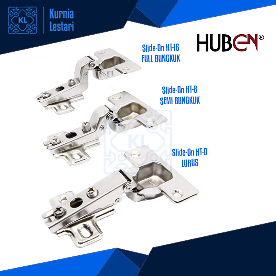 Engsel Sendok Slide On HUBEN HT (1 Pasang)