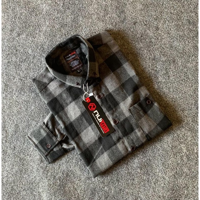Kemeja Flanel Import Pria Dan Wanita Distro Motif Kotak Kotak Premium Hem Pria Casual