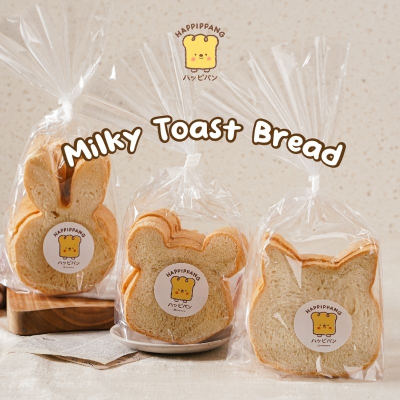 

Roti Tawar Kotak Premium & Karakter (bunny, cat, bear) Milky / Ube Toast HappiPpang