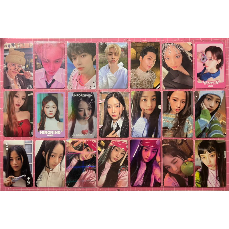 PC Photocard Exo Rover Kai Beomgyu Minisode Blue Hour Enhypen Jake Jay Twice Nayeon pop aespa tc win