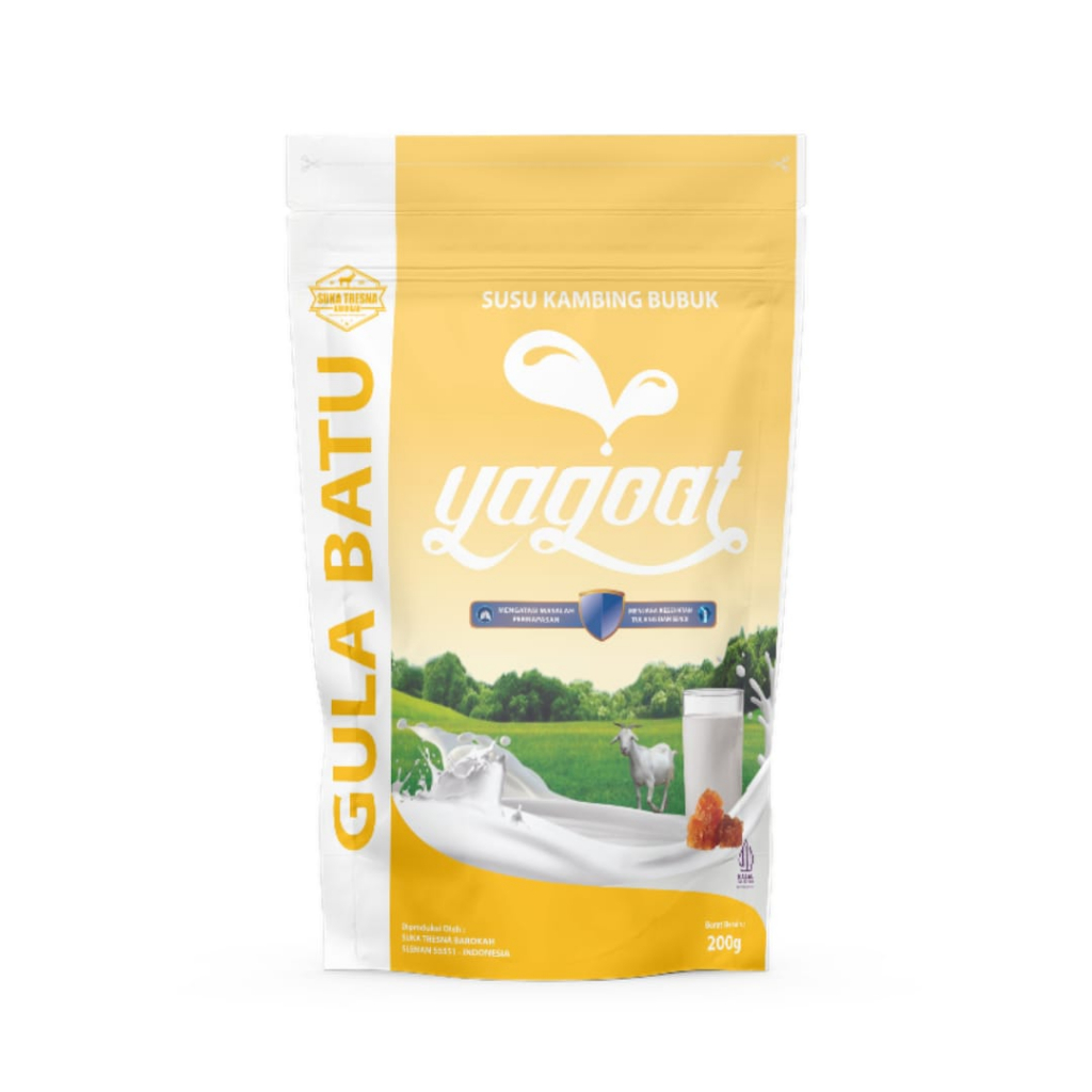 

Susu Kambing Etawa Yagoat - Rasa Gula Batu - menjaga imunitas, membantu penyembuhan TBC, liver, asma, asam urat, asam lambung, bronchitis, Osteoporosisi, pegal - pegal dan Nyeri sendi