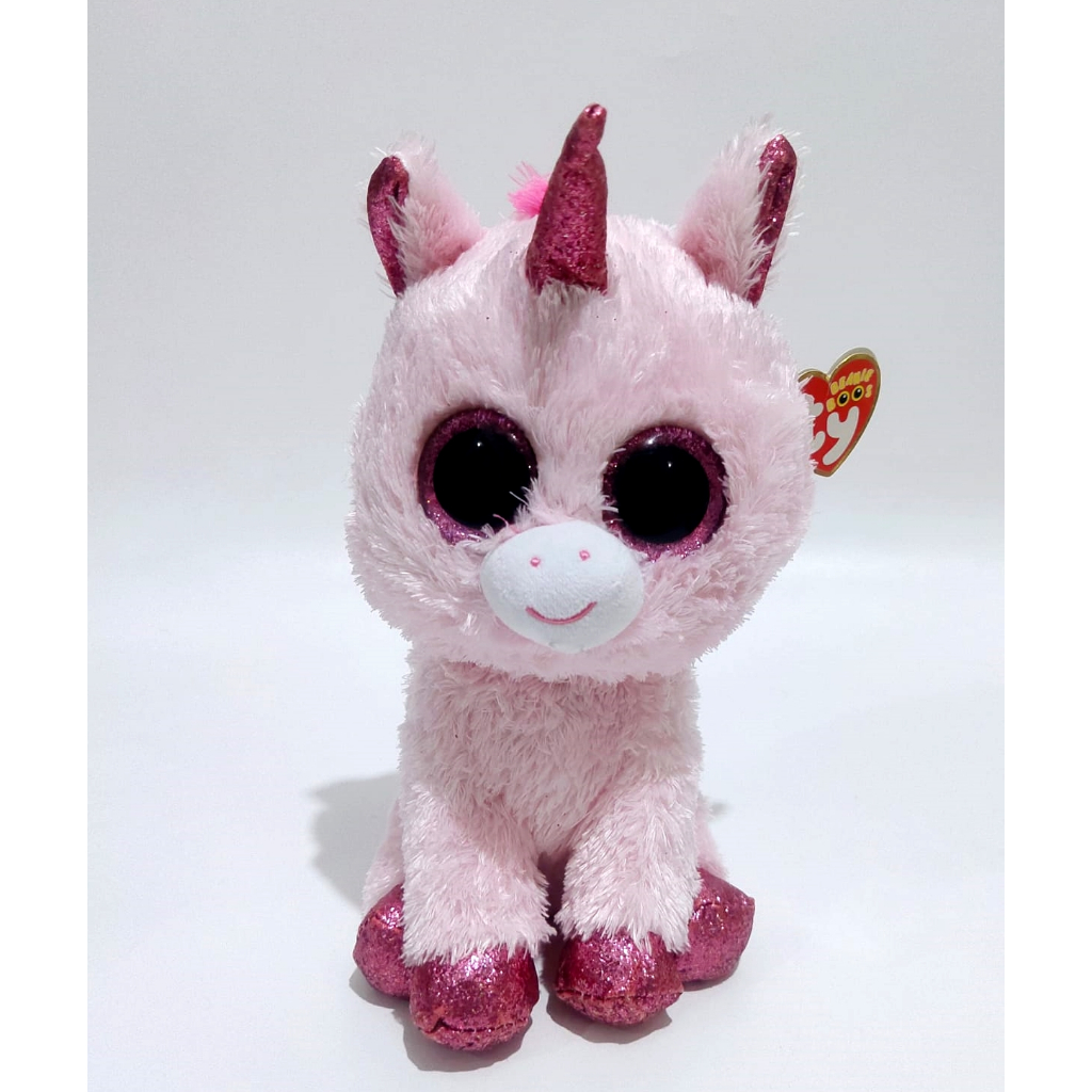 Boneka Unicorn TY Darling Beanie Babies Original Plush Doll