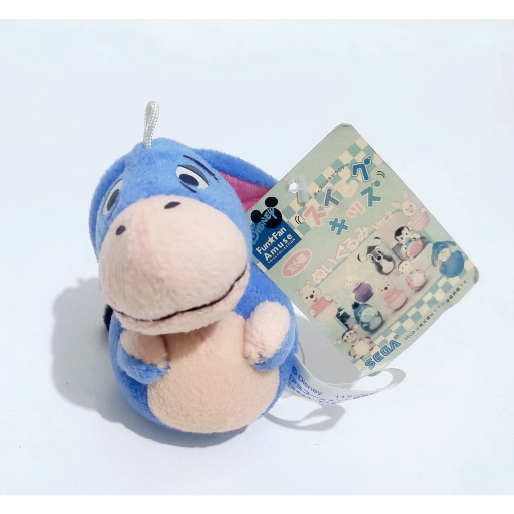 Boneka Eeyore Krincingan Original Disney Sega Jepang Classic