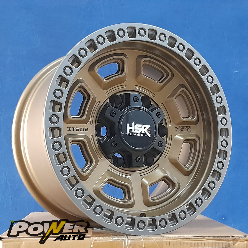 velg mobil original hsr berkualitas terbaik ring 16 XTS02 lobang baut 6 cocok buat mobil strada