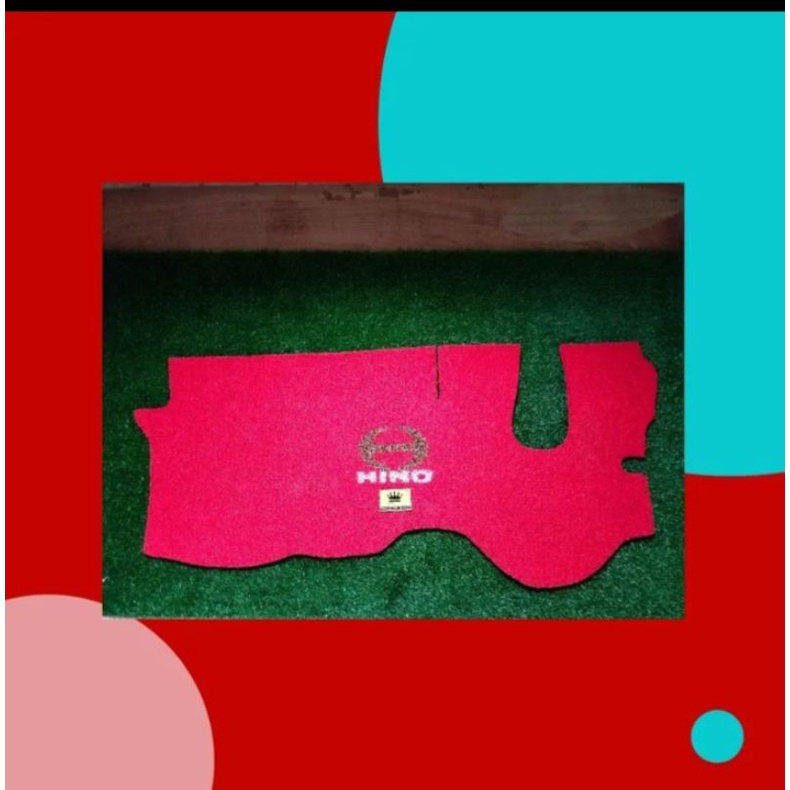 Majutak Gentar45 Bonus Topi Karpet Mie Untuk Truk Hino Dutro Atau Karpet Hino Dutro Dengan Logo Hino