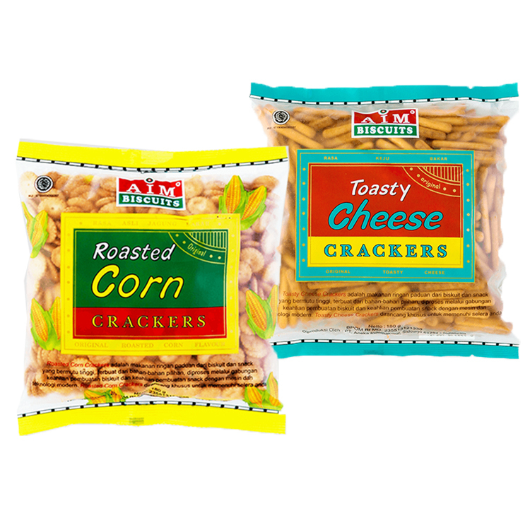 

Aim Biscuit Roasted Corn Creakers 180 gr