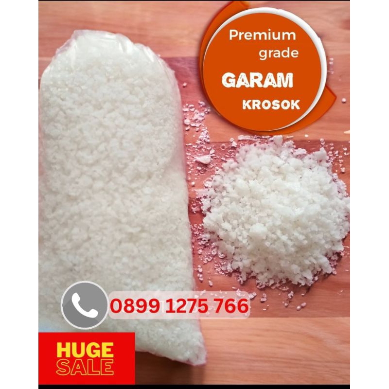 

1/2 kg Garam Krosok / garam ikan / garam kasar / garam kecantikan