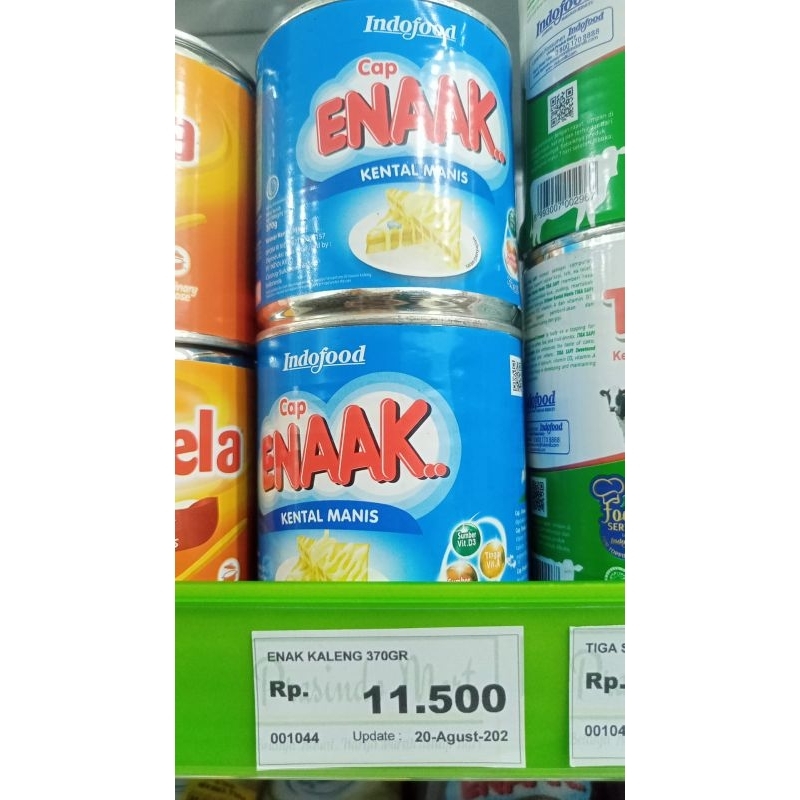 

susu cap enak kaleng 370 gr