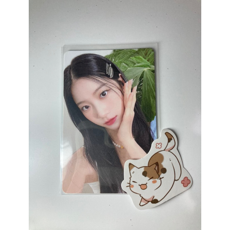 [ BOOKED ] photocard Kazuha qr blue