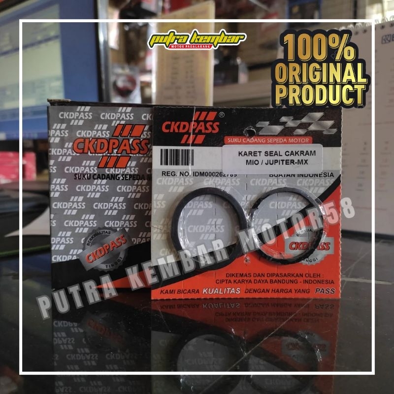 Karet Seal Sil Oring Cakram Kaliper, Karet Piston Mio Jupiter MX Mio (Ckdpass)