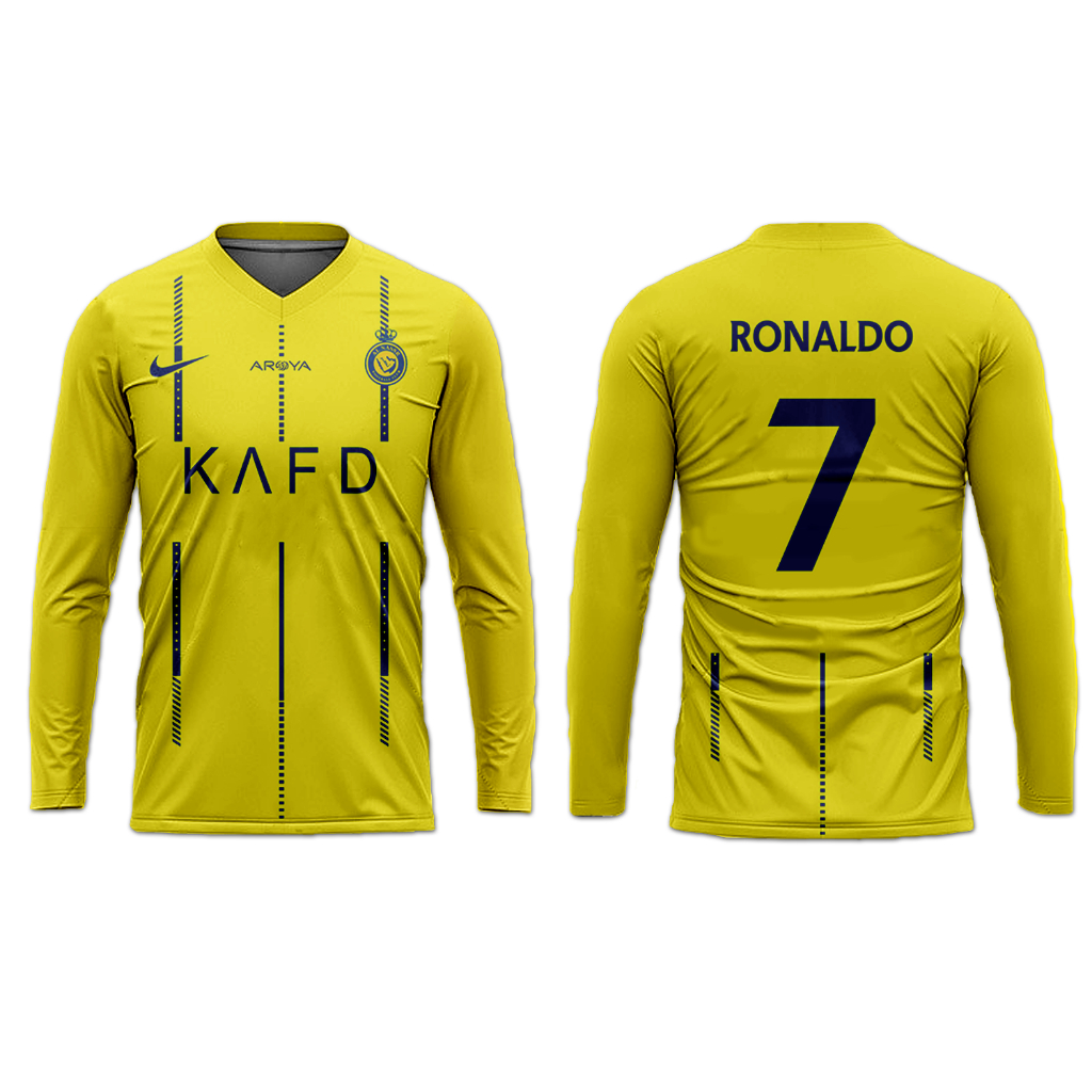JERSEY AL NASR RONALDO ATASAN FULL PRINTING