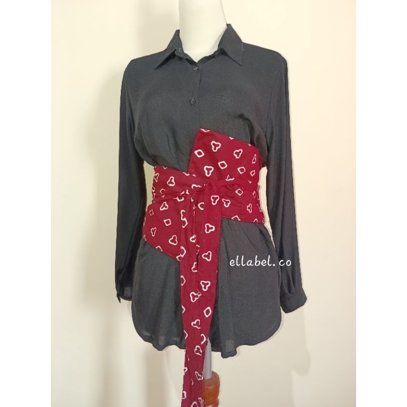 PART 3 | OBI BELT BATIK// OBI BELT JUMPUTAN //OBI BELT BATIK JUMPUTAN kerut // obi belt karet