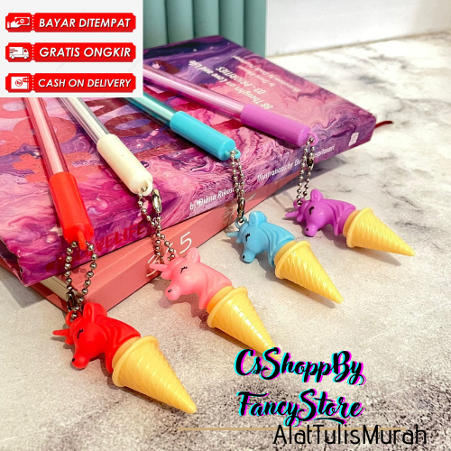 

Pulpen Gantungan Eskrim Cone Karakter Unicorn Lucu Murah Bisa Cod
