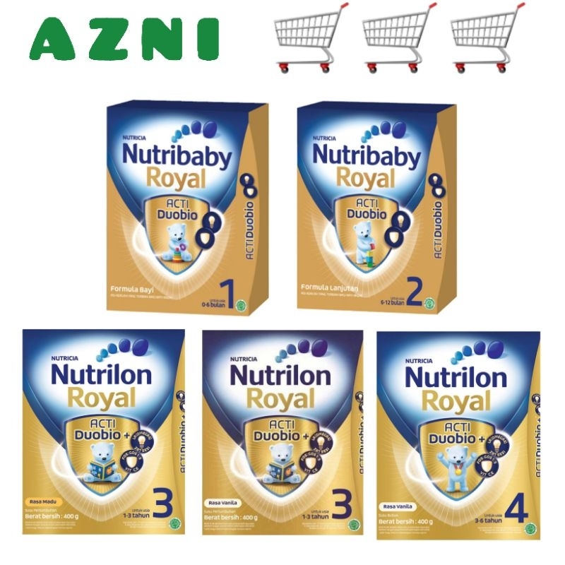 Nutribaby Royal 1 2 Nutrilon 3 4 Susu Formula 400 Gr