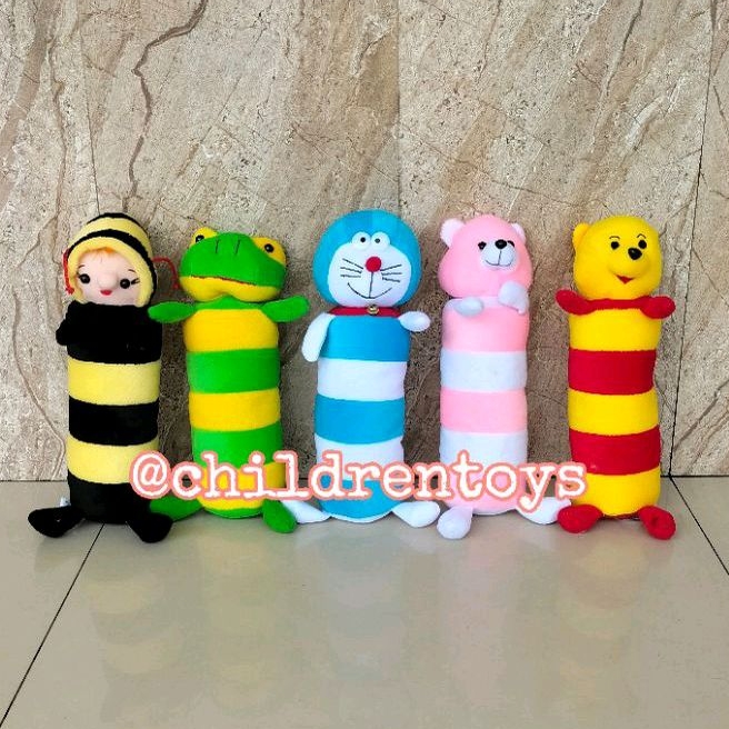Boneka guling karakter /boneka guling mini / boneka guling karakter lucu