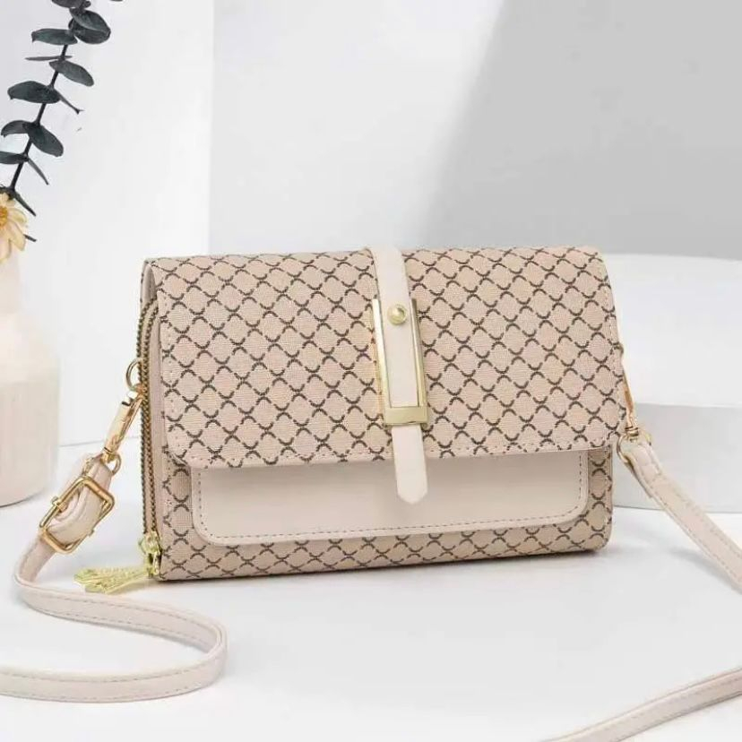 Dompet Panjang Wanita Kulit Premium Tali Selempang Dompet Cewek Kekinian Dompet Import Batam Keren