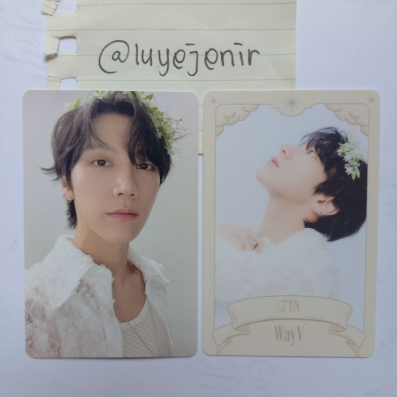 [ Take all ] 2 photocard Ten wayv sg season greetings 2023 10 pc set greeting official MD merch merc
