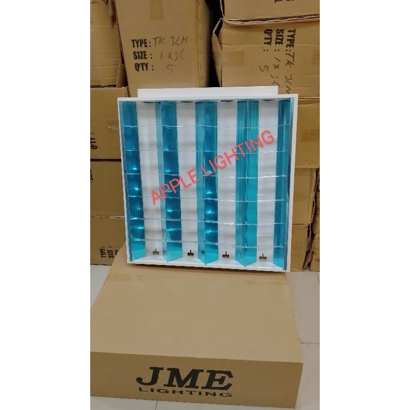 KAP LAMPU RM KONDE / AKUSTIK 4x18W 60CM + FITTING