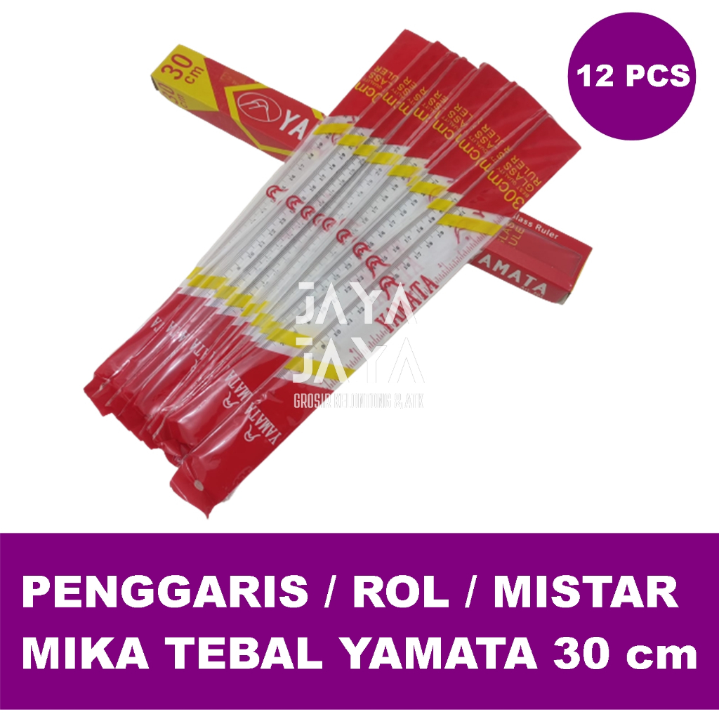 

PENGGARIS / ROL / MISTAR MIKA TEBAL YAMATA 30 cm