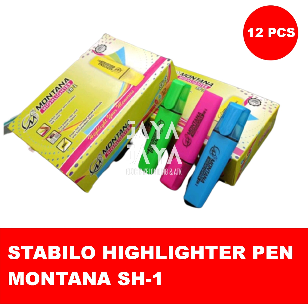 

STABILO HIGHLIGHTER PEN MONTANA SH-1