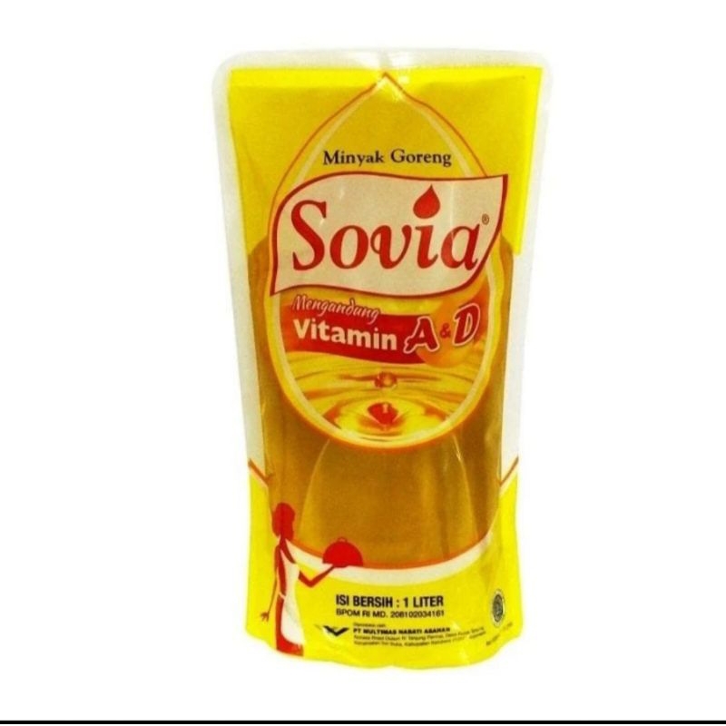 

Minyak Goreng Sovia 1 Liter Murah