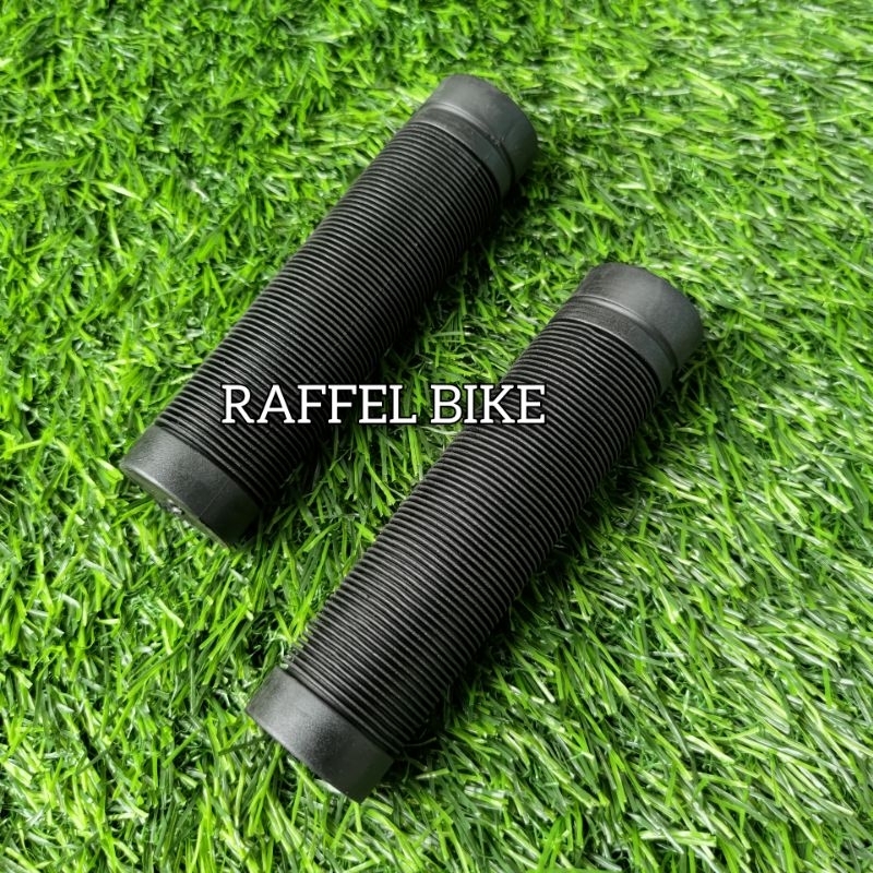 Termurah. Hand grip Atlantis 2605 black. Hand grip MTB. Hand grip BMX. Hand grip Fixie.Hand grip sep