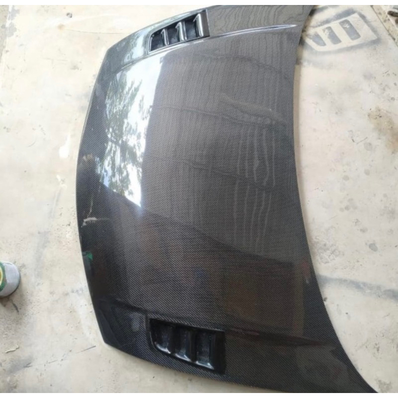 Kap mesin civic fd model mugen carbon kevlar