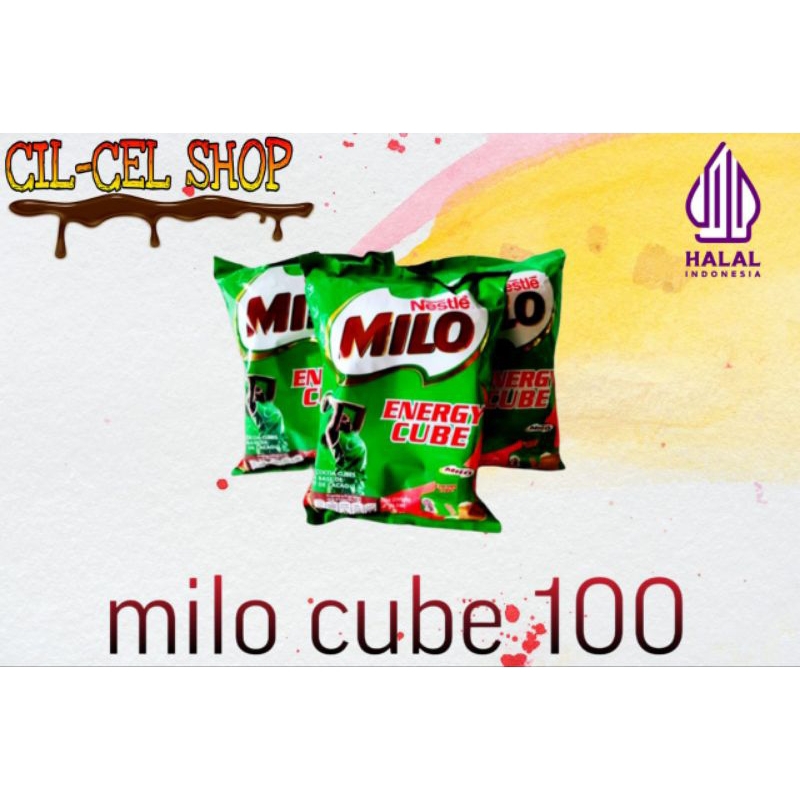 

MILO CUBE 100/ENERGY CUBE/MILO KOTAK